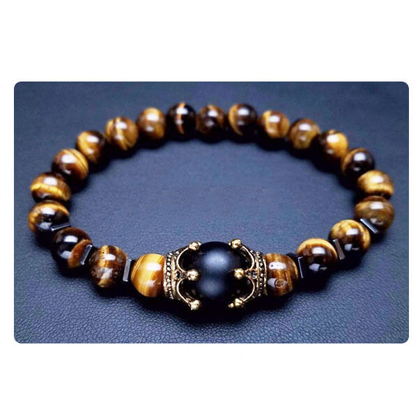bracelet homme perle luxe
